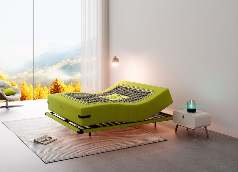 AI智能床垫革新睡眠体验 护腰+哄睡+健康监测一体化(图1) AI智能床垫革新睡眠体验 护腰+哄睡+健康监测一体化(图1)